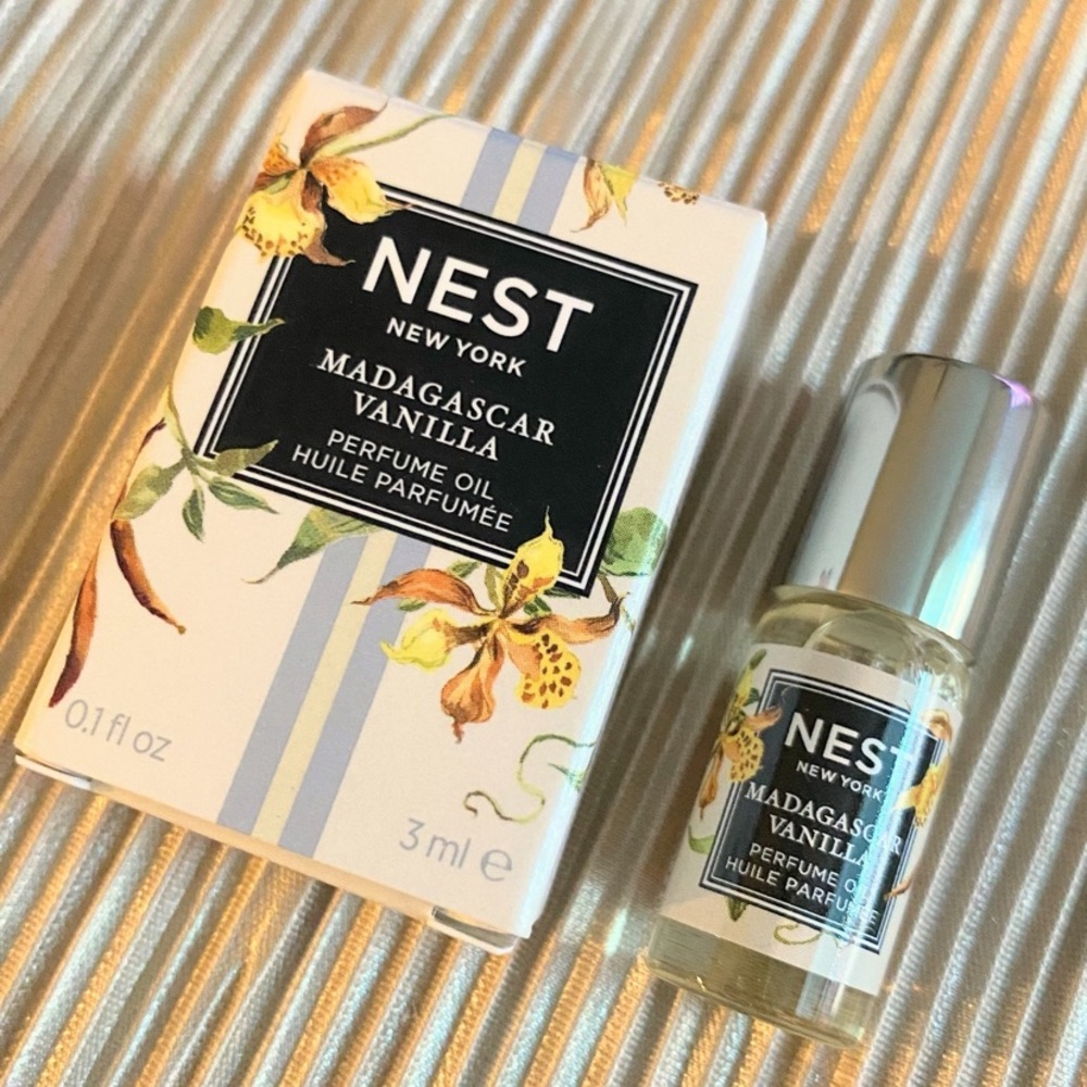 NEST MADAGASCAR VANILLA OIL 3ml / 0.1oz MINI ROLLERBALL